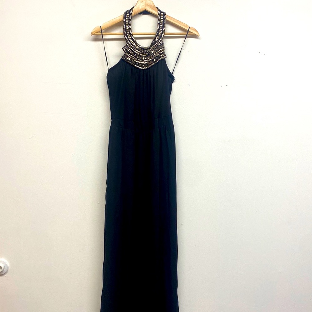 Agaci full length black jumpsuit
